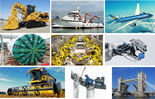 Một số ứng dụng điển hình trong Định hướng Máy và tự động hóa thủy khí