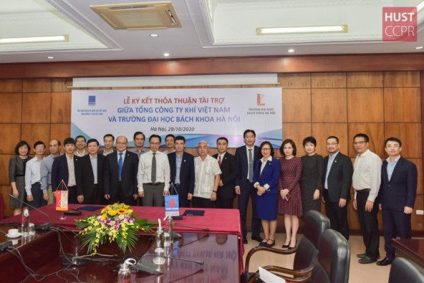 PV GAS tài trợ trang bị phòng thí nghiệm công nghệ Hàn, Viện Cơ Khí