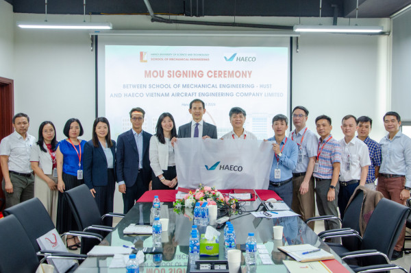 HAECO SIGNS MOU WITH HANOI UNIVERSITY OF SCIENCE AND TECHNOLOGY TO ADVANCE AVIATION TRAINING IN VIETNAM