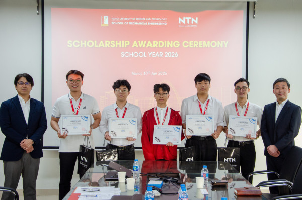 [SME] TRAO HỌC BỔNG NTN BEARING VIỆT NAM DÀNH CHO SINH VIÊN TRƯỜNG CƠ KHÍ