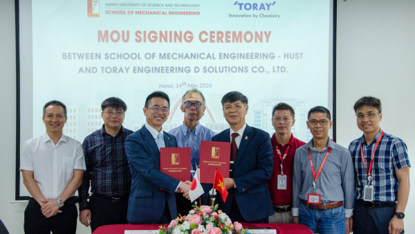 [SME] TRƯỜNG CƠ KHÍ – ĐHBKHN KÝ KẾT THỎA THUẬN TÀI TRỢ PHẦN MỀM 3D TIMON VỚI TORAY ENGINEERING D SOLUTIONS CO., LTD