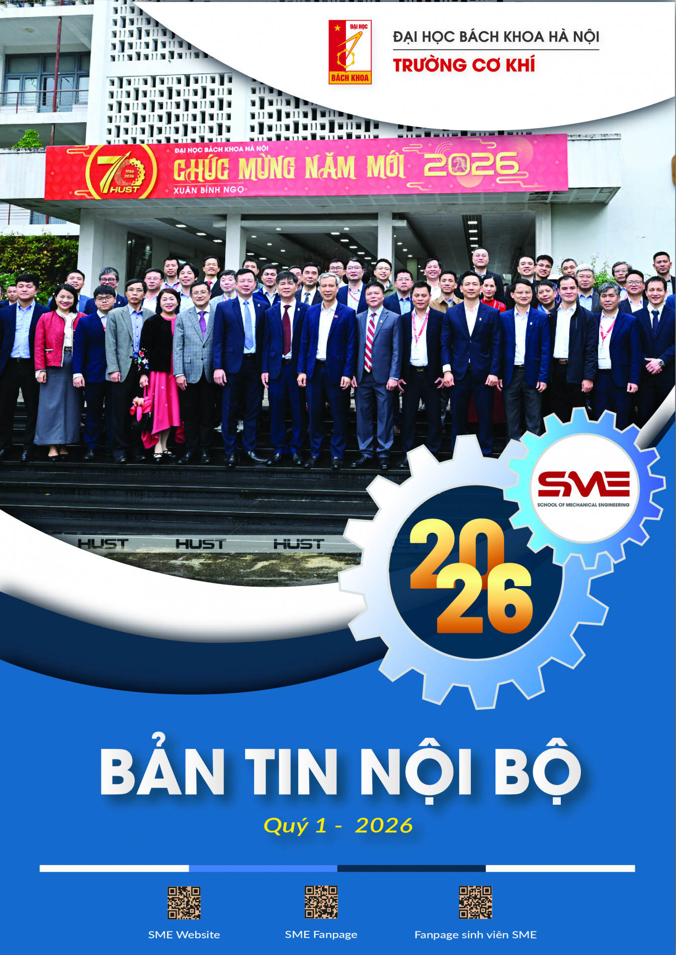 [SME] BẢN TIN NỘI BỘ TRƯỜNG CƠ KHÍ QUÝ 1 - 2026