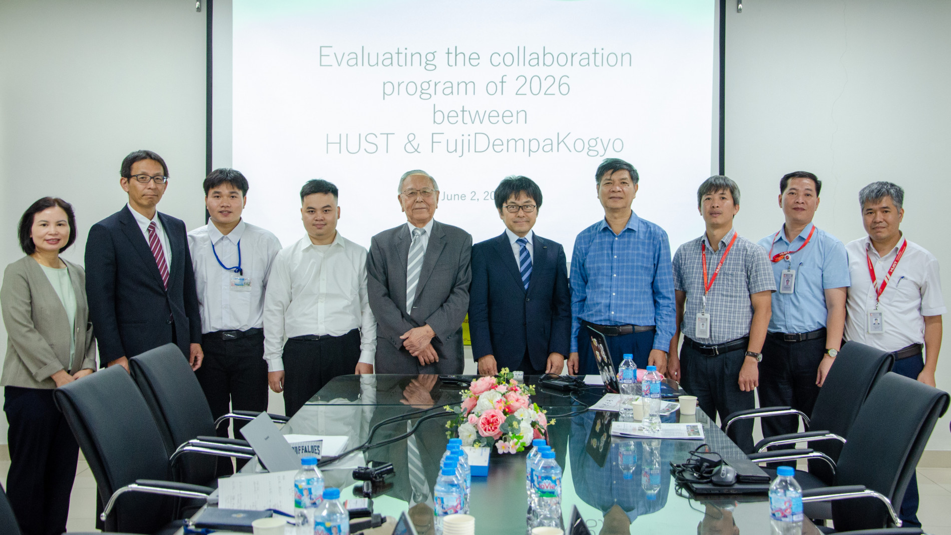 SME - Fujidempa hold a meeting to discuss cooperation