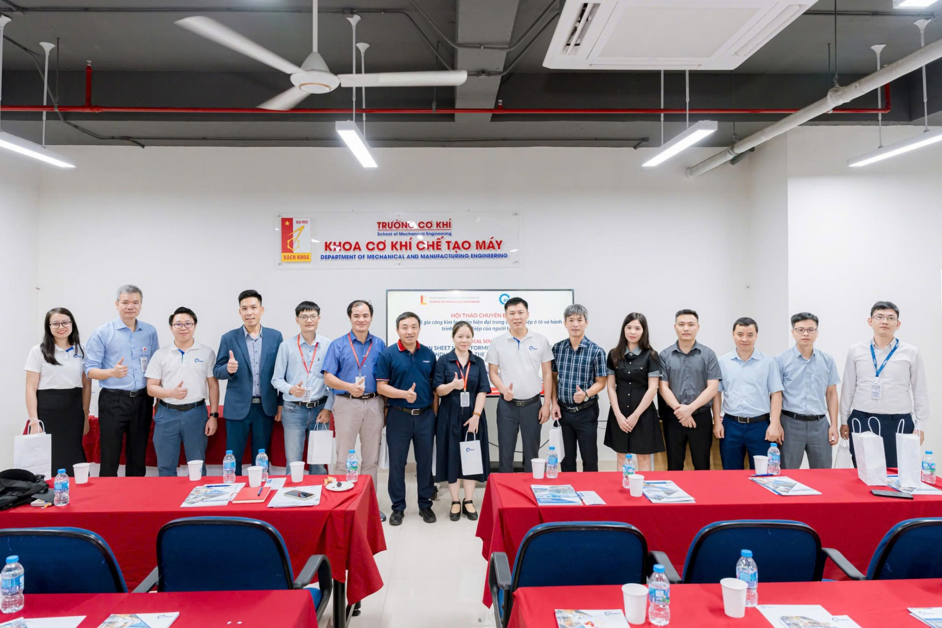 Hội thảo giới thiệu công nghệ và tuyển dụng của Công ty cổ phần thiết bị và giải pháp cơ khí Automech