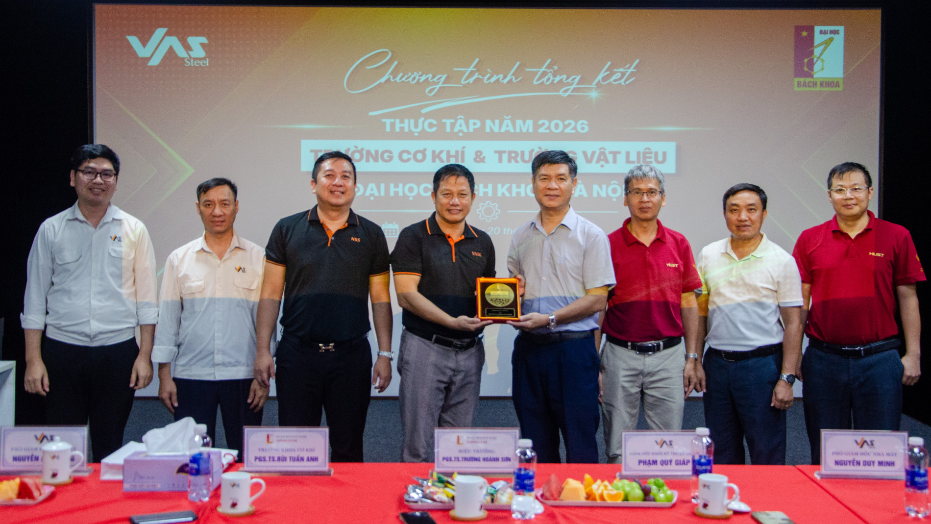 Tổng kết thực tập doanh nghiệp tại công ty VAS Nghi Sơn