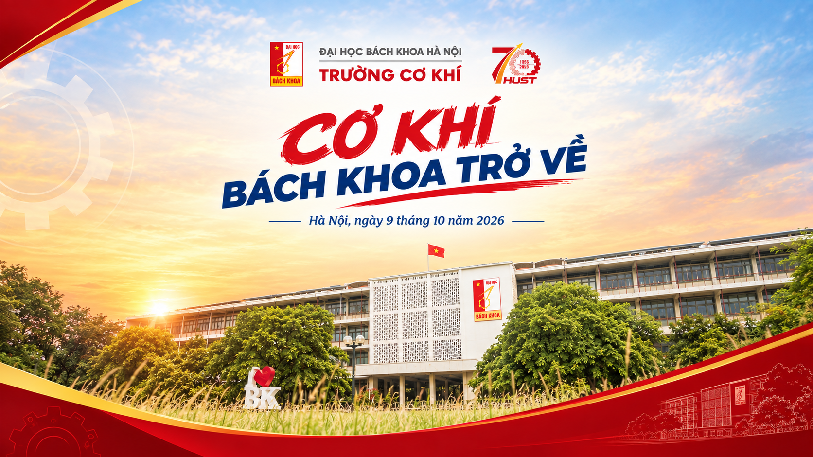 Chuỗi kỷ niệm 70 năm đào tạo lĩnh vực cơ khí