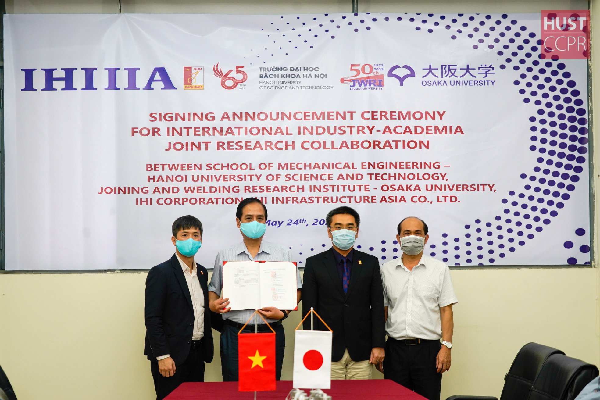 Viện Cơ Khí ký hợp tác nghiên cứu với đại học và doanh nghiệp Nhật Bản