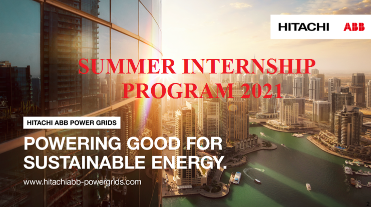 HITACHI ABB Summer Internship Program 2021